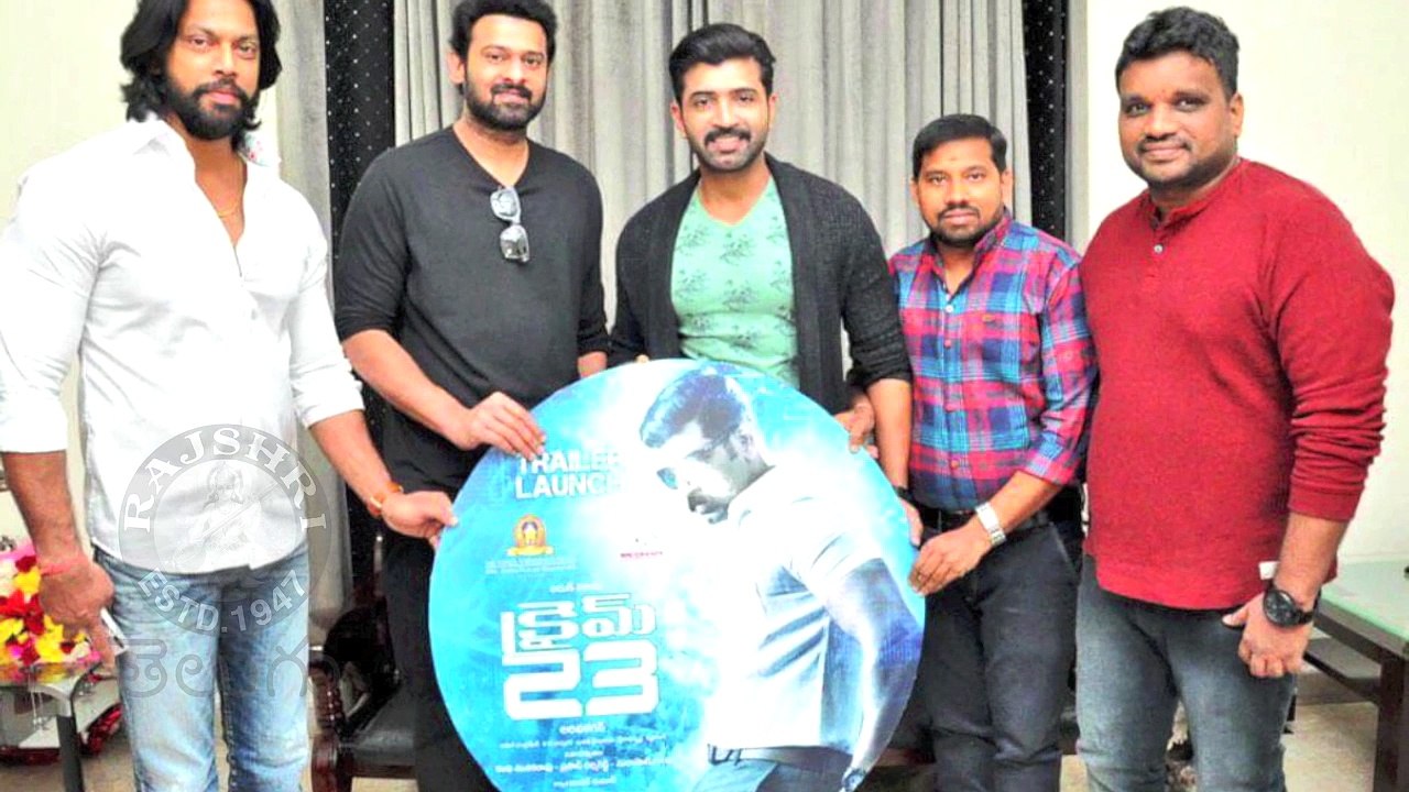 Rebal Star Prabhas At Arun Vijay's Crime23 Movie Trailer Launch Photos