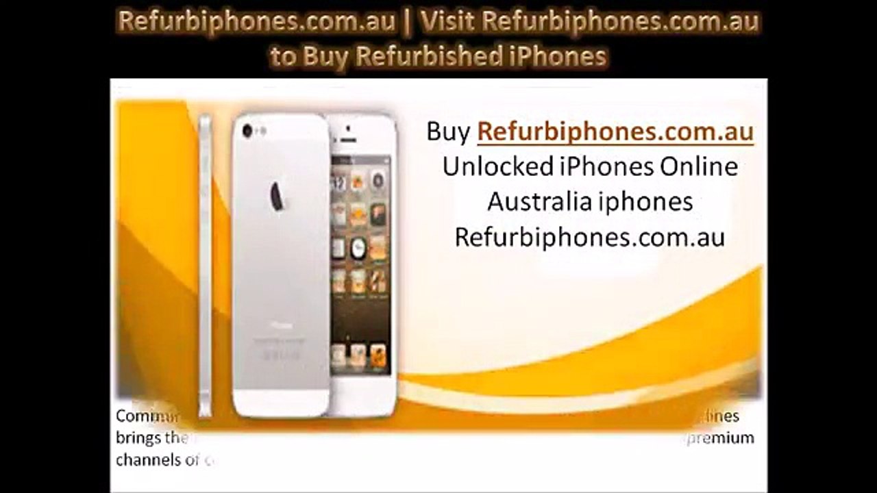 Refurbiphones.com.au | Visit Refurbiphones.com.au to Buy Refurbished iPhones