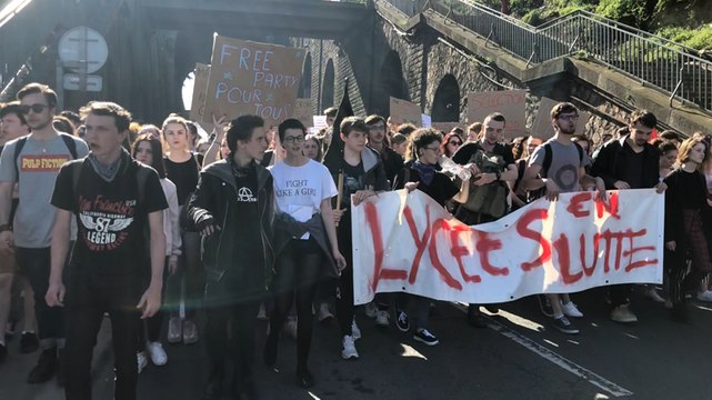 Manifestation “Convergence des luttes” au Mans