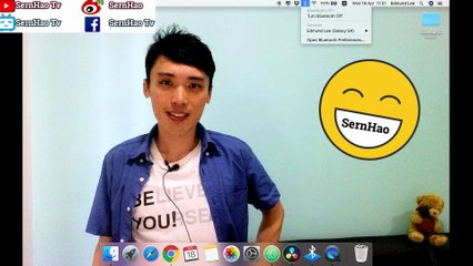 MacBook Pro教学-36：mac传送档案，没网路，没数据线也行！mac os使用技巧教学| SernHao Tv