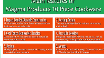 Magma Products 10 Piece Stainless Steel Cookware Set Review