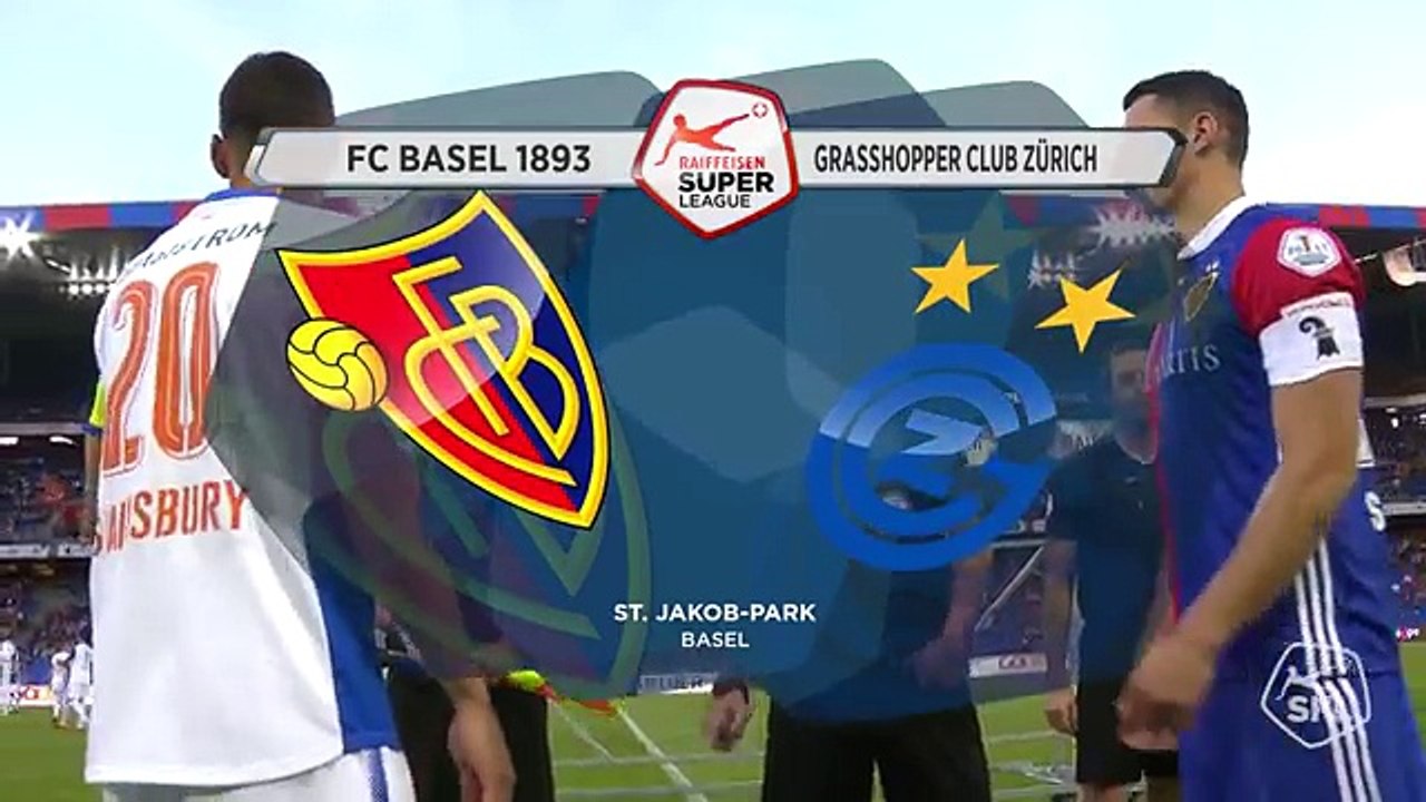 Basel 1:0 Grasshoppers (Switzerland. Super League. 18 April 2018)