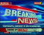 Yedyurappa files nomination for Karnataka polls