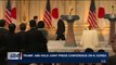i24NEWS DESK | Trump, Abe hold joint press conference on N. Korea | Thursday, April  19th 2018