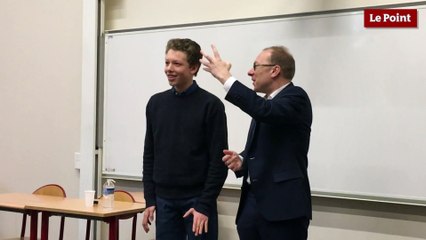 Un cours d'art oratoire avec Bertrand Périer