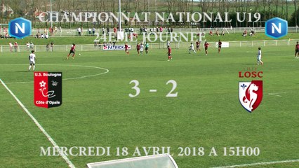 [U19 NATIONAL] J24 Résumé USBCO - LOSC