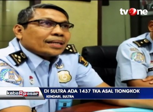 Ratusan TKA Masuk ke Sulawesi Tenggara