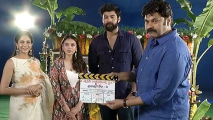 Varun Tej, Sankalp Reddy New Movie Opening Video