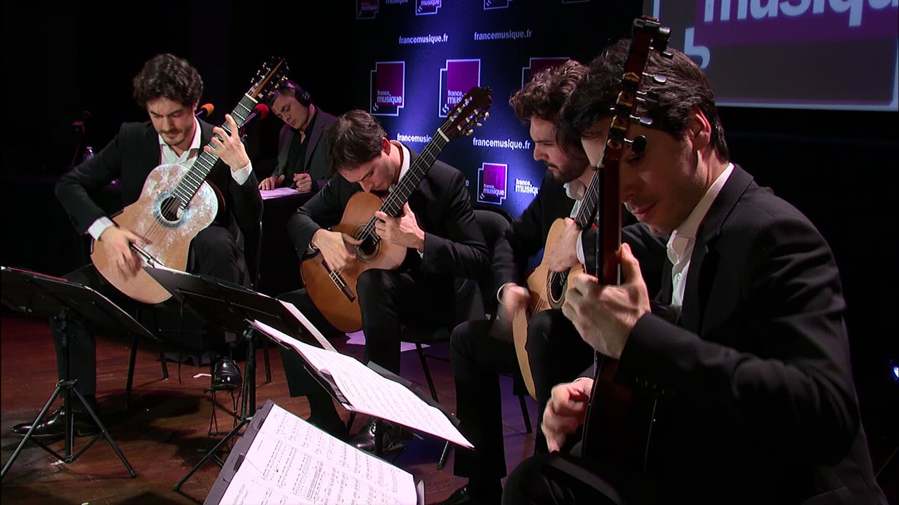 Ginastera | arrangement Quatuor Eclisses : Estancia, suite de ballet opus 8a   I. Los trabajadores agrícolas   II. Danza del trigo   III. Los peones de hacienda   IV. Danza final : Malambo