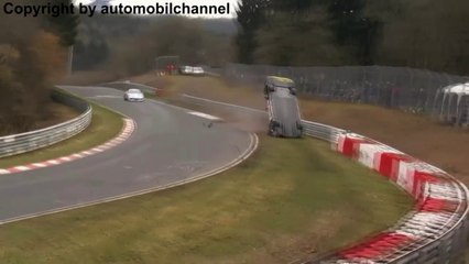 NISMO Nissan GT-R Horror Crash Nürburgring Nordschleife [UNSEEN FOOTAGE]