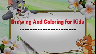 Draw and color videos for kids  How to draw hot air balloon| Coloring book aerostat | Art colours f | Educational child channel