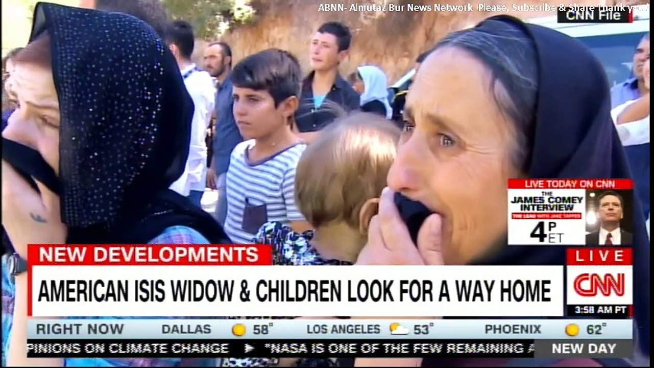 American ISIS Widow & Children look for a way home. #Breaking #American #Syria