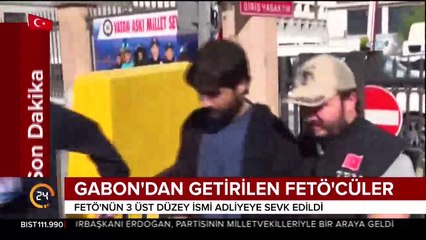 FETÖ'nün 3 üst düzey ismi adliyeye sevk edildi