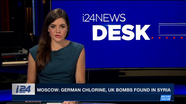i24NEWS DESK | Moscow: German chlorine, UK bombs found in Syria | Thursday, April 19th 2018