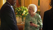 Queen hosts lunch for Commonwealth leaders at the Palace