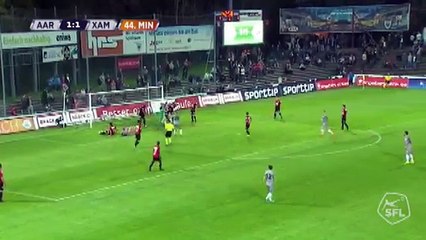 Aarau 1:2 Xamax (Switzerland. Challenge League. 18 April 2018)