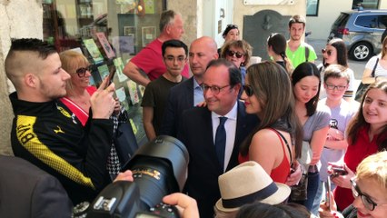 François Hollande à Vienne