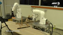 Científicos crean en Singapur robot capaz de armar silla de Ikea