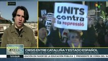 Defensa de independentistas catalanes denuncian juicio político