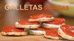 GALLETAS SALADAS de aceituna y gelatina de tomate ¡MUY FÁCILES!