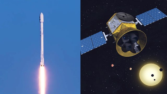 NASA's TESS planet-finder satellite just rode a Falcon 9 to space