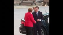Merkel y Macron reafirman voluntad de lanzar propuesta común para reformar UE