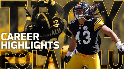 Troy Polamalu career highlights | NFL Legends