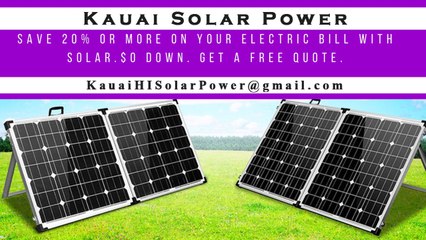 Affordable Solar Energy Kauai - Kauai Solar Energy Costs