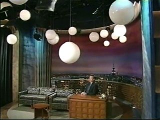Conan Shows Off the New Set - 9/4/2001