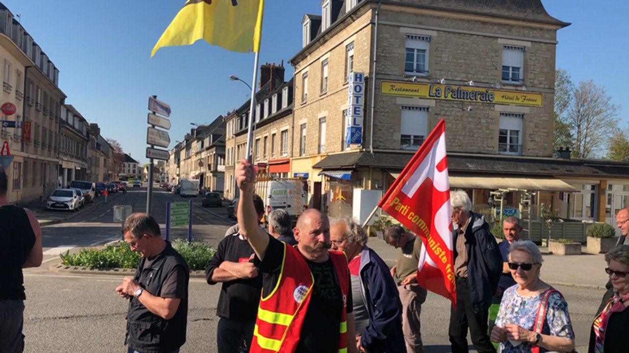 Manifestation pour la défense des services publics