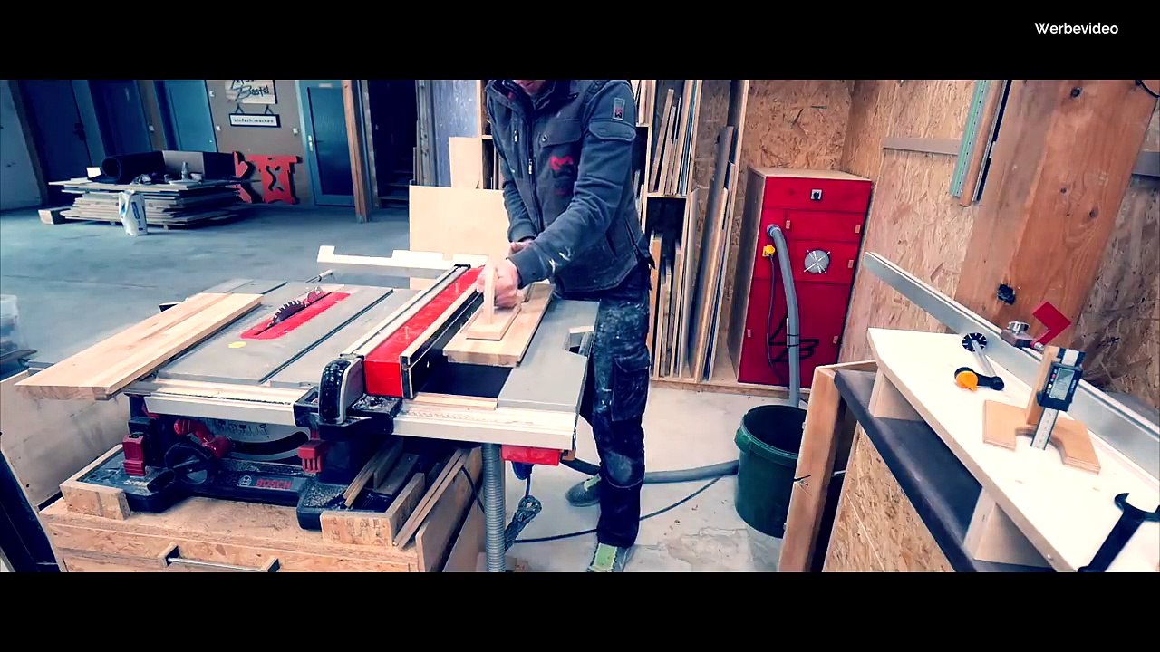 Einlegeplatten für den schreibtisch fertigen | falz fräsen | wsv