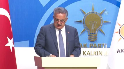 Yazıcı: "(Cumhurbaşkanlığı Adaylığı İçin 100 Bin İmza Düzenlemesi) Ysk'ya Başvuracaklar" - Ankara