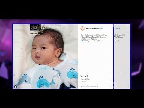 Bahagianya Aldi Bragi Mendapat Bayi Laki laki