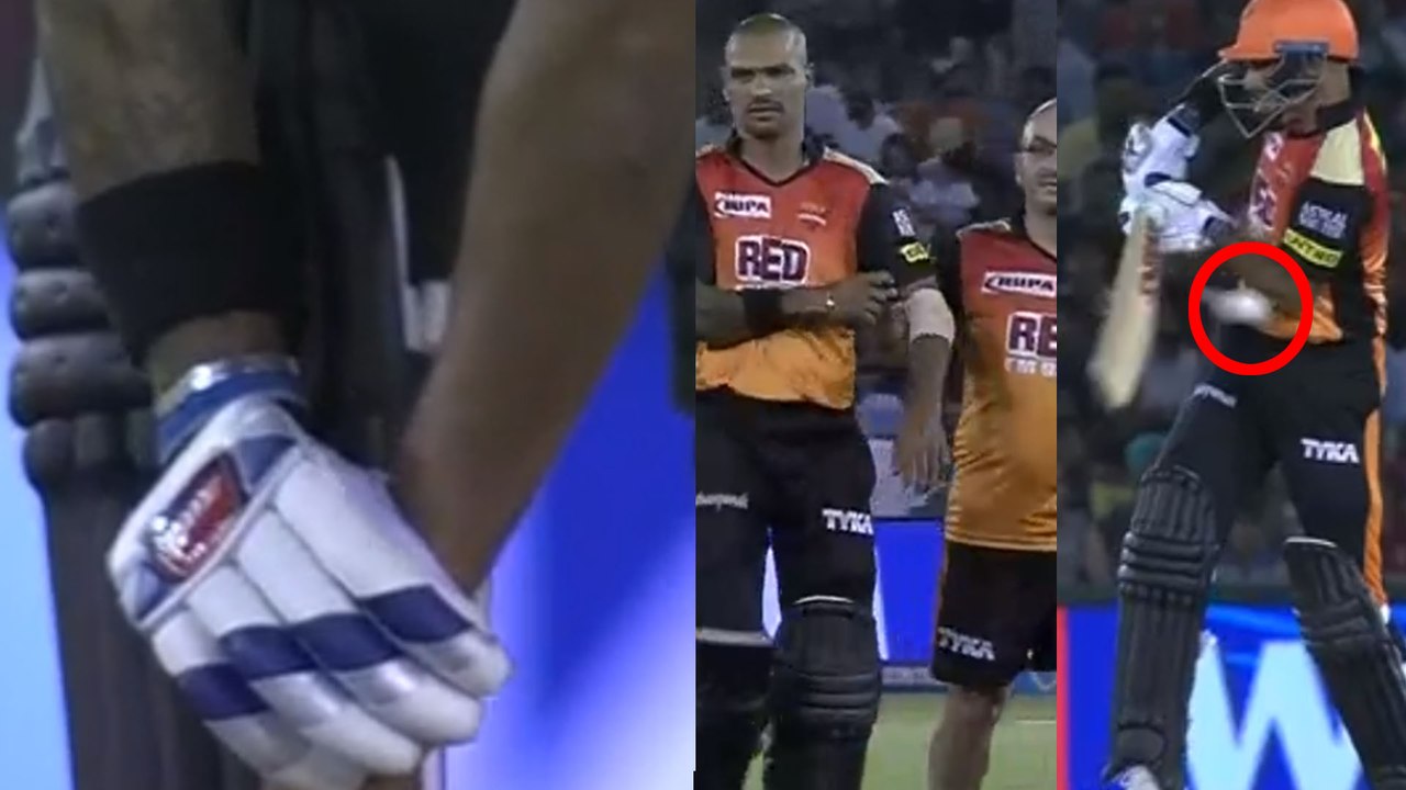 IPL 2018 : KXIP vs SRH - ಔಟ್ ಆಗದೇ ಇದ್ರೂ ಧವನ್ ಫೀಲ್ಡ್ ನಿಂದಾಚೆ  | Oneindia Kannada