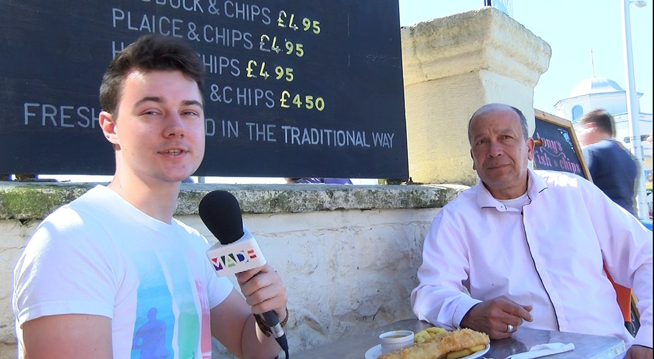 Fish and Chips on the Seafront