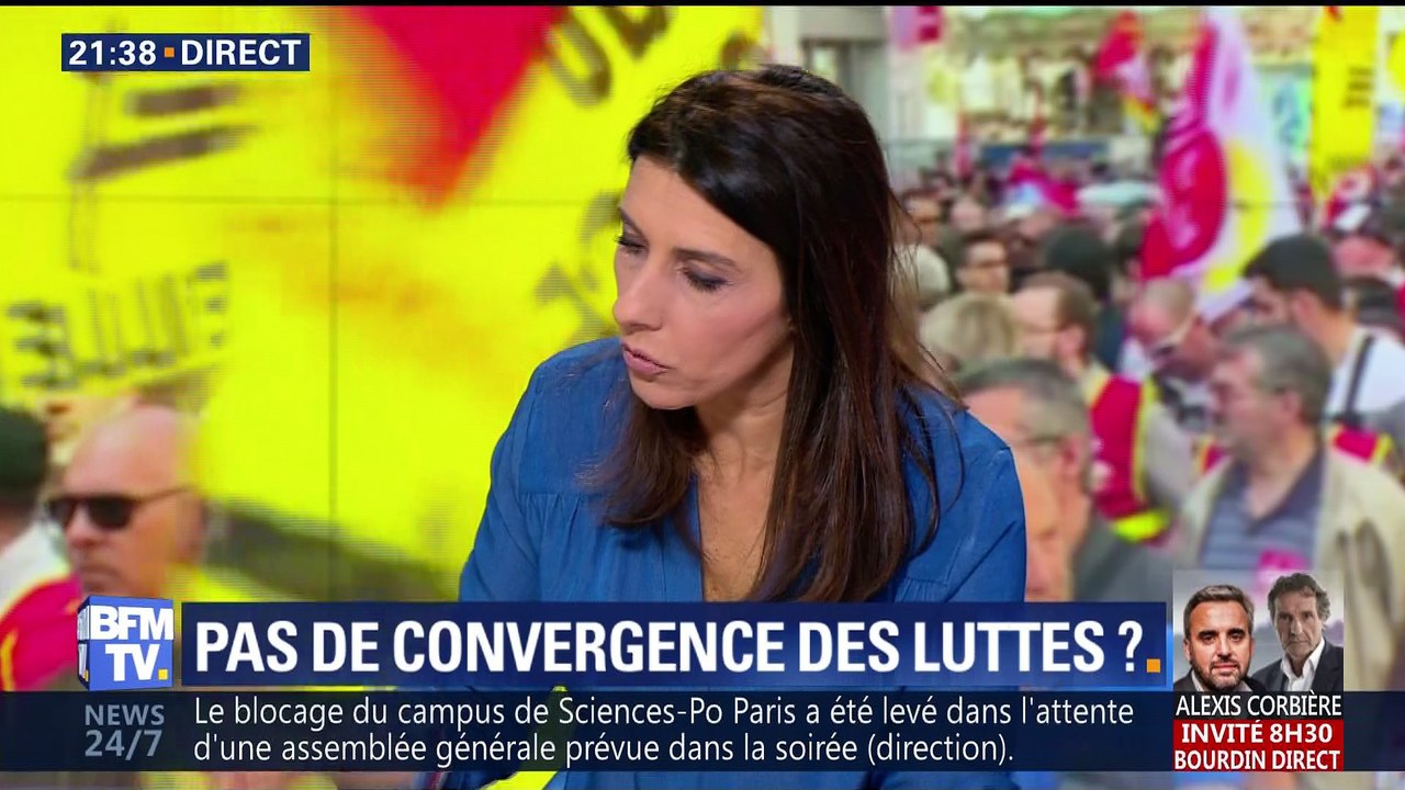Manifestation interprofessionnelle à l'appel de la CGT: pas de convergence des luttes ?