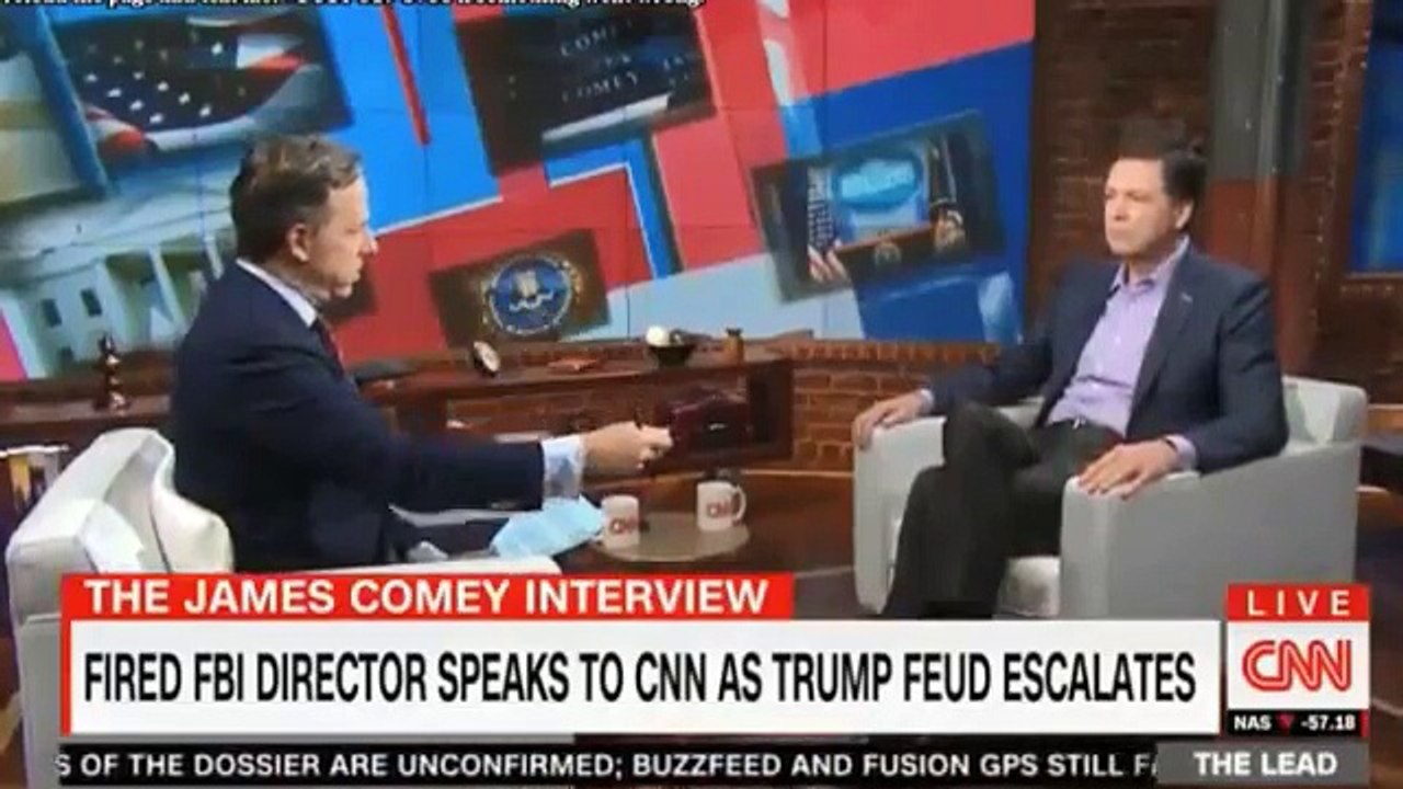 CNN THE LEAD 4/19/18 | Comey One on One With Jake Tapper ( Full ) | CNN Live Today