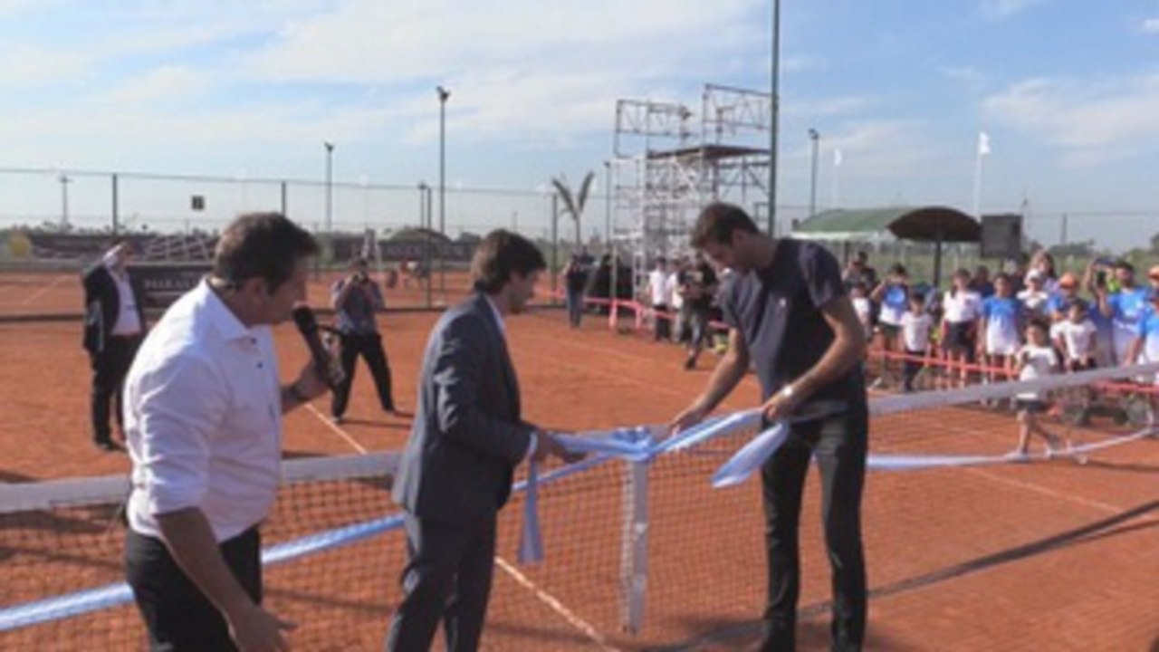 Juan Martín del Potro, el nuevo complejo de tenis en Buenos Aires