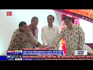 Jokowi Buka Pameran IIMS 2018
