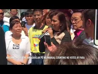 Robredo asks PET to follow Comelec threshold for shading of ballots