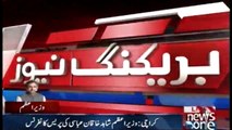 Karachi: PM Shahid Khaqan Abbasi talks to media