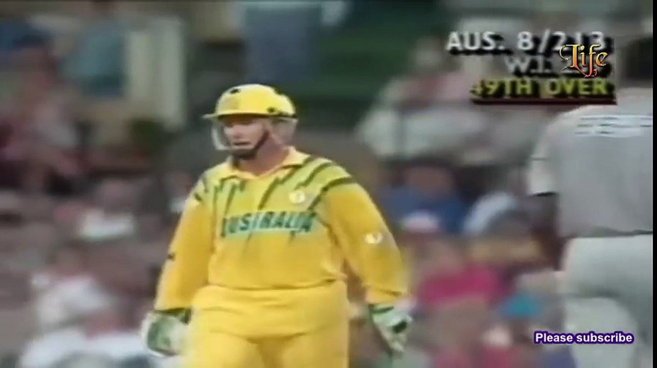 Ambrose bowled Healy on a amazing delivery