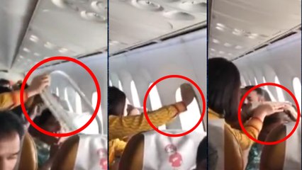 ఎయిరిండియా విమానంలో ప్రమాదం...ముగ్గురికి గాయాలు