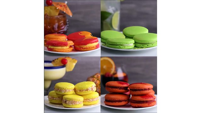 6 Way Macarons Recipe Easy - Learn How to Bake Delicious French Macarons - DIY Dessert Ideas