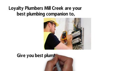 Loyalty Plumbers Mill Creek