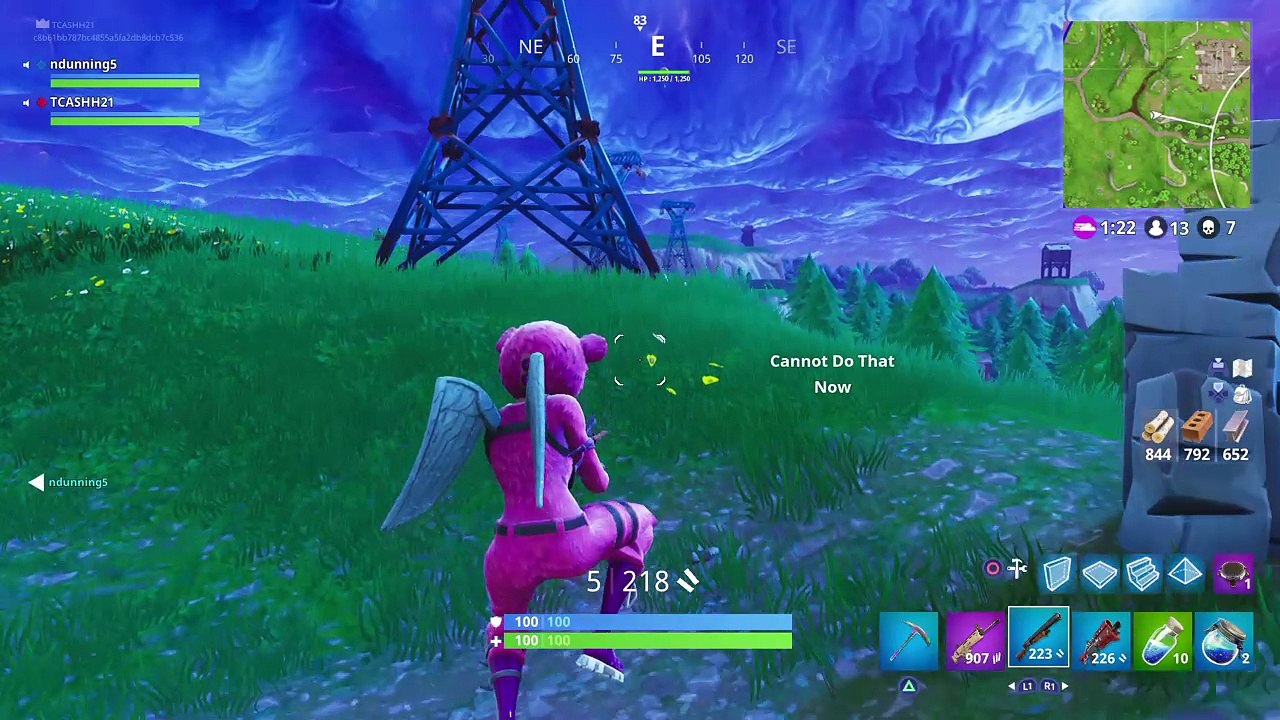 Fortnite 4th Squad KO'ed