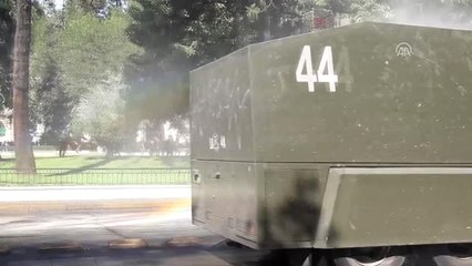 Şili'de Öğrenciler Sokağa Döküldü