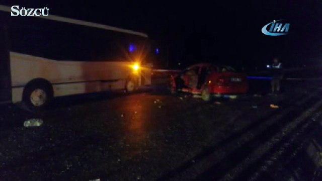 Denizli’de trafik kazası: 3 ölü, 9 yaralı