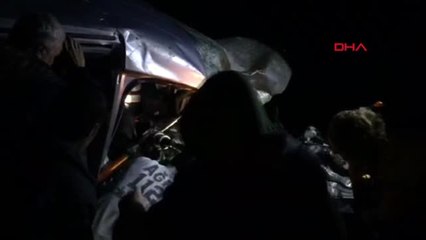 Ağrı-Doğubayazıt'ta Trafik Kazası 4 Ölü, 3 Yaralı