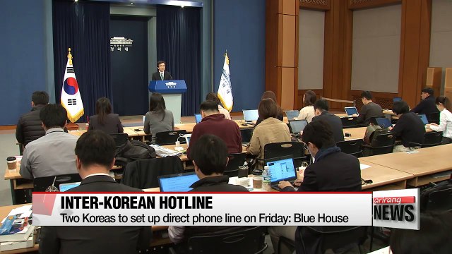 Direct communication line between two Koreas to be established Friday